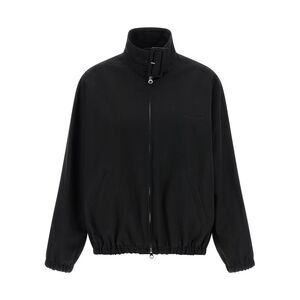 Courrèges Black Cotton Women's Bomber